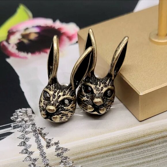Fable England The Spring Hare Earrings - Picture 2 of 4